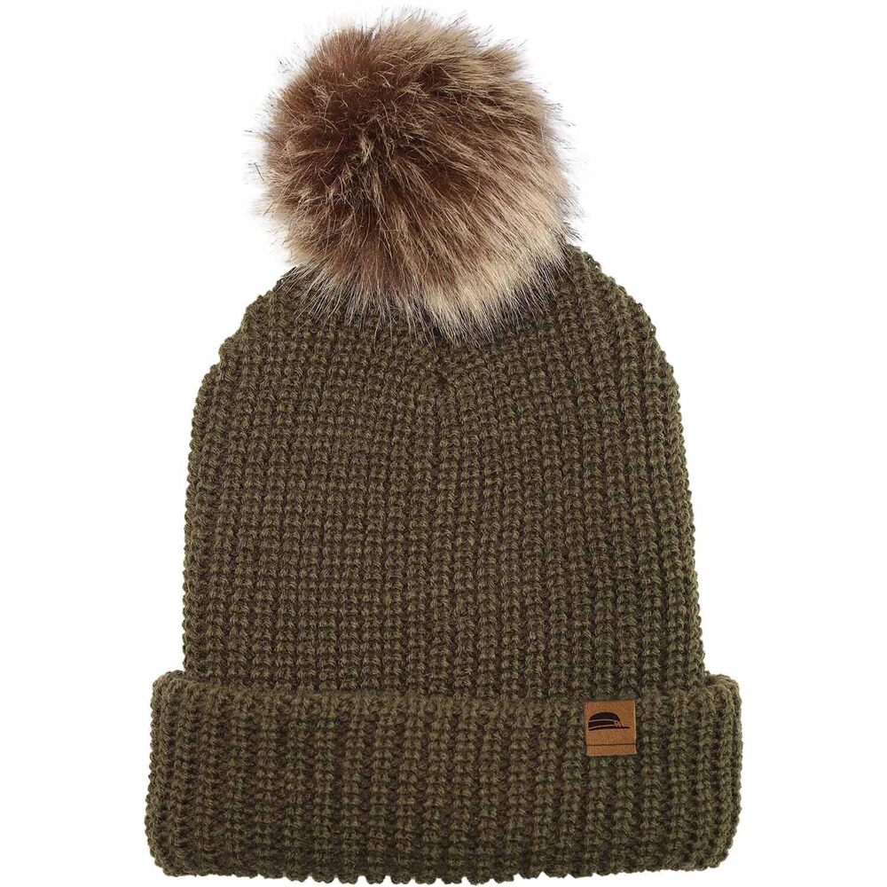 4069 Snowfall Beanie One Size Olive